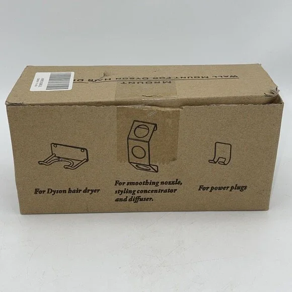 Hair Dryer Holder Storage Wall Mount Rack Bathroom Hanger for Dyson Hair Dryer - Picture 3 of 6